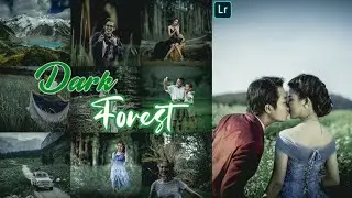 Lightroom Preset Free Tutorials | How To Achieve Stunning DARK FOREST Tone | +DNG Link | Preset #1