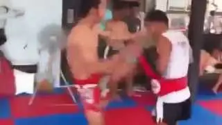 ударная техника в муай тай