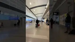 Walking America’s LONGEST airport concourse! ✈️ Delta McNamara Terminal Concourse A in Detroit