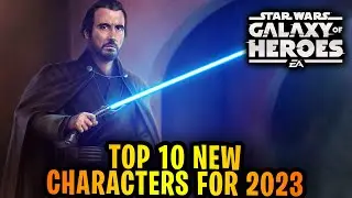 Top 10 New Characters Needed for 2023 in Star Wars: Galaxy of Heroes - Jedi Dooku + Dark Saber Mando