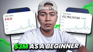 How I Made $3M Dropshipping As A COMPLETE Beginner (branded model)