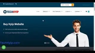How To Make Own Hyip Invest Website #hyip #hyipmaker #ownhyip