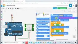 Знакомство с программой tinkercad датчик движения.