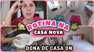 VLOG DE ROTINA NA CASA NOVA | DONA DE CASA ON | UMA GRANDE NOVIDADE PARA CONTAR, ESTOU MUITO FELIZ 🥰