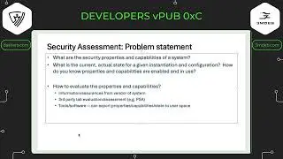 vPub 0xC - Security assessment on Arm platforms