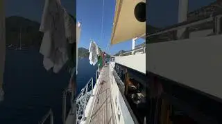 Haraket halindeyiz⛵️⚓️ #göcek #roadtrip #seyahat #yelken #gulet #göcek #fethiye #muğla #ege #sun