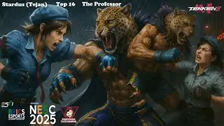 Tekken 8 NESC 2025 Tournament Match between The Professor Vs (Stardust) Tejan