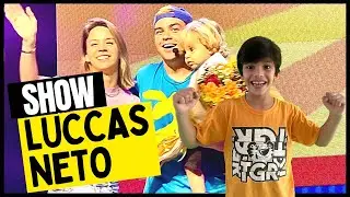 FIQUEI PRESO NO QUARTO e quase perdi o NOVO SHOW DO LUCCAS NETO| Encontramos a JESSI e o LUKE