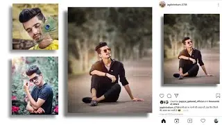 Ps touch editing tutorial 😲 | shadow behind the image | instagram 3d shadow photo editing tutorial