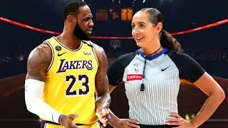 Rare NBA Moments With Female Referees! (Unfiltered)