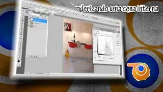 Renderizando uma cena interna no Blender - Demonstração