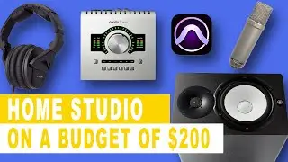 How To Build A Home Studio For $200 | What do you need?
