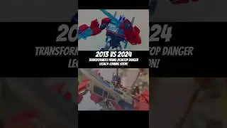 Transformers Prime Desktop Danger Legacy. 2013 vs 2024. 