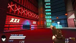 Twilight Town a Cyberpunk FPS | Doom mod