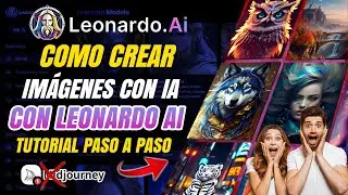 ALTERNATIVA a MIDJOURNEY para CREAR IMÁGENES GRATIS con IA | Tutorial Leonardo AI
