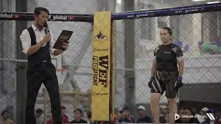 WEF34. PROFFIGHT14: Бегимжан Касымова (Кыргызстан) против Юлдуз Маматкулов (Казахстан)