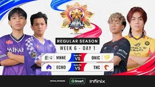 🔴LIVE | MPL PH S13 | FILIPINO-Week 6 Day 1