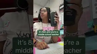 Constantly overstimulated!#middleschoolteacher #teacherlife