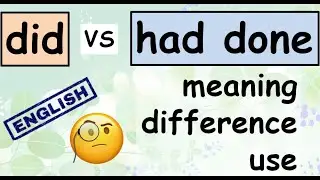 Past Simple VS Past Perfect (in Engish)
