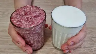Стакан КЕФИРА и ФАРШ! Готовлю уже много лет ВМЕСТО ПИРОЖКОВ с мясом для перекуса