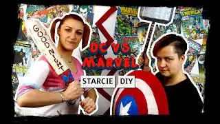 MARVEL vs DC - Starcie diy