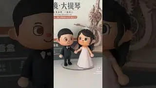 CUSTOM ANIMAL CROSSING WEDDING CAKE TOPPERS #acnh #animalcrossing #wedding
