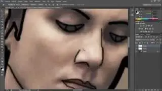 Speed Art - Synyster Gates - Efecto caricatura