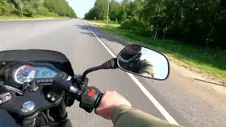 Прогулка до Ступино на Pulsar 180