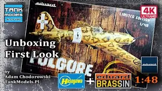 Unboxing 353 - 1:48 C.202 FOLGORE - EDUARD 1132