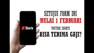 Segera isi Form ini, Tambah Pendapatan Dari IKLAN Youtube #shorts