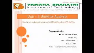 Stability Analysis introduction, The concept of stability, Stability types and definitions