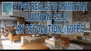 4K RESOLUTION @60FPS HYPER REALISTIC ANIMATION IN LUMION