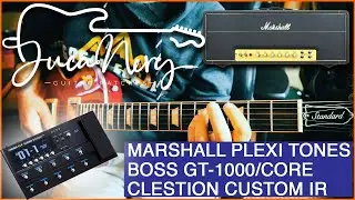 BOSS GT-1000 / CORE | MARSHALL PLEXI + CELESTION CUSTOM IR + ORIGINAL BACKING TRACK