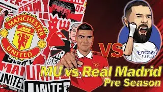 PES 23 MU Career Mode | Reunian Pemain Madrid Vs Manchaster United #pes2023