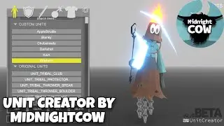 UNIT CREATOR BY MidnightCow Is FINALLY HERE!!! - Totally Accurate Battle Simulator TABS