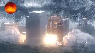 Взлет Шаттла перед Цунами. Падение Луны (2022)