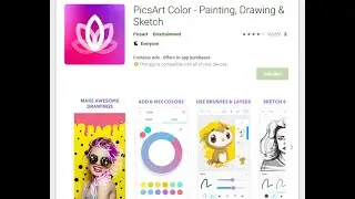 Tutorial Mewarnai menggunakan  picsart color