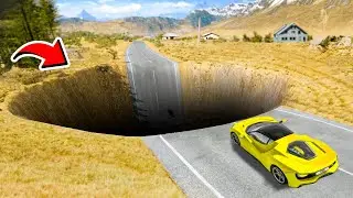 ПРОЕХАЛ ЯМУ ПОЖИРАТЕЛЬ НА ОГРОМНОМ СУПЕРКАРЕ В ГТА 5 МОДЫ! ЭКСПЕРИМЕНТ ОБЗОР МОДА GTA 5 MODS ОНЛАЙН