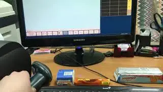 Работа со сканером штрихкодов