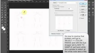 Darken Strokes and Not Background in Photoshop