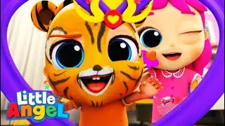 Get Ready With Me (Bro & Sis) | Little Angel & Cocomelon Nursery Rhymes