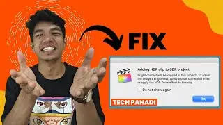 ADDING HDR CLIP TO SDR PROJECT - FIX 2023