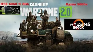 Call of Duty: Warzone 2.0 - Ryzen 5600x | RTX 4060ti 8Gb - PCIe 3.0 | 1440p