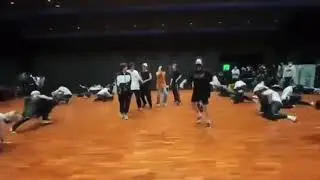 RUN BTS Dance Practice Clips (Posted by V Insta Story)