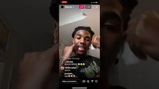 LIL DARIUS IG LIVE GETTING A HAIRCUT 🔥🔥