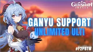GANYU SUPPORT BUILD 250% ENERGY RECHARGE - Genshin Impact Indonesia