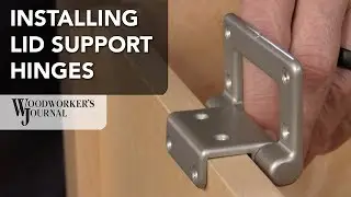 How to Install Lid Supporting Torsion Hinges