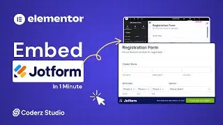 Embed JotForm in Elementor – Clean & Simple Embed Method