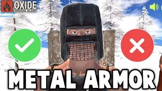 Oxide Survival Island- Metal Armor Power Test - Metal Armor Vs Leather Armor