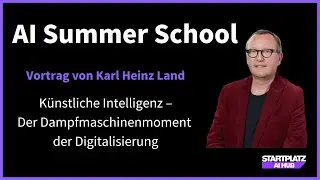 STARTPLATZ AI Summer School Keynote: 